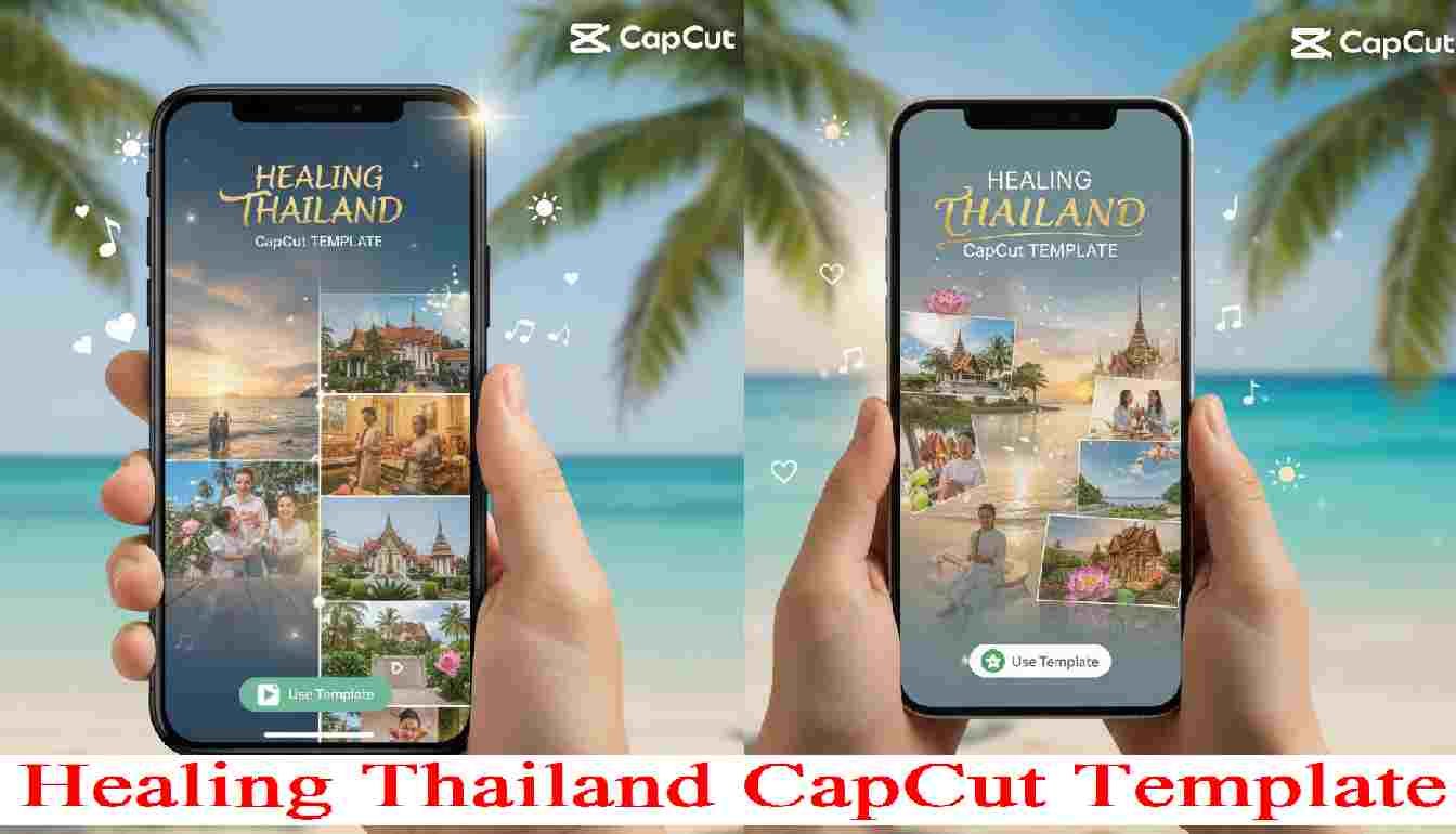 Healing Thailand CapCut Template